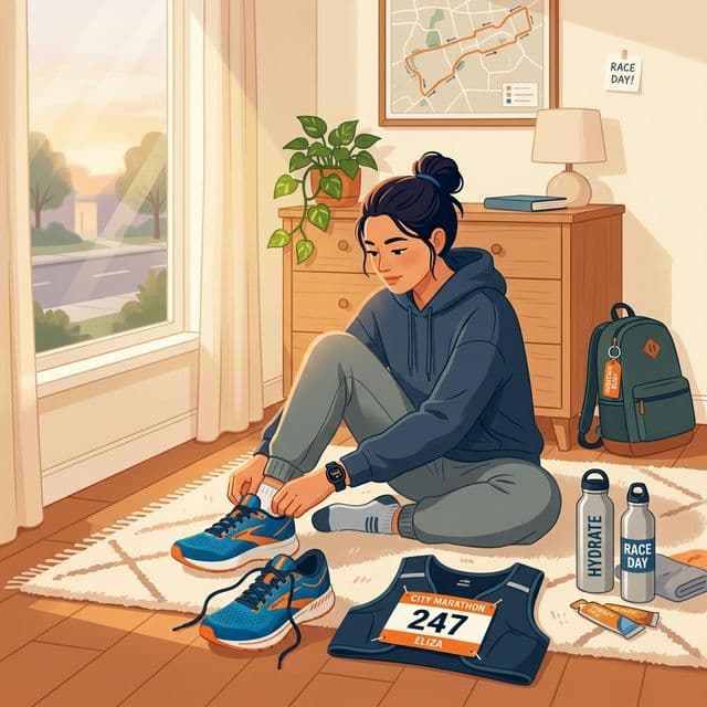 탈수로 인해 성능 비용이 어떻게 증가하는지 보여주는 지구력 훈련 장면