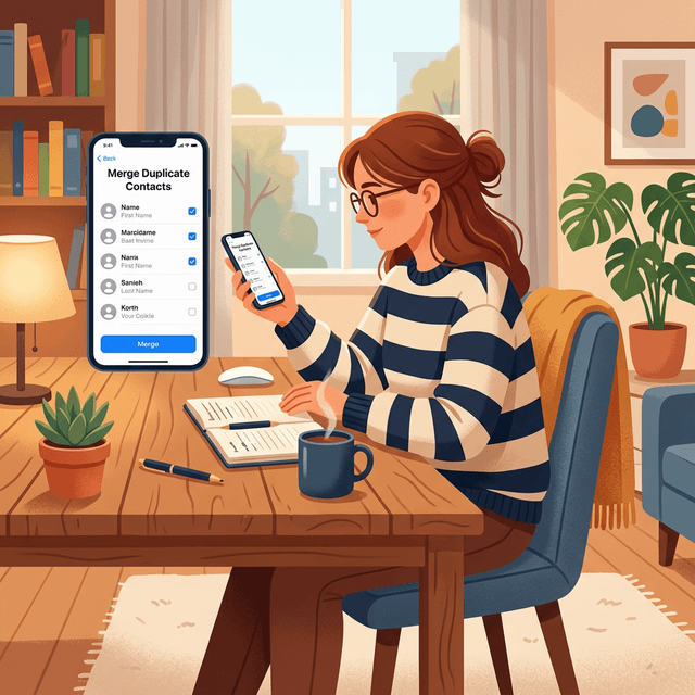 Sauberes Telefonbuch