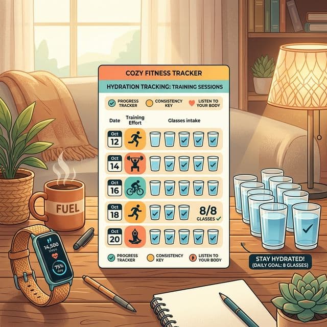 Grafik zu kumulativen Auswirkungen unzureichender Hydration bei wiederholten Belastungen