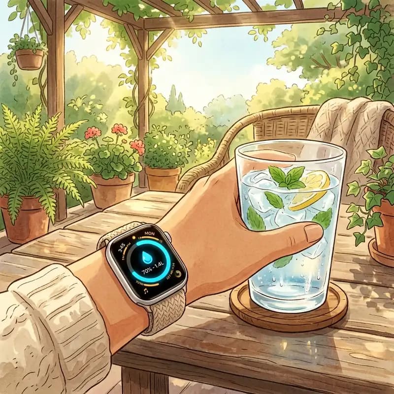Apple Watch를 물 마시기 알림으로 사용하는 가장 좋은 방법