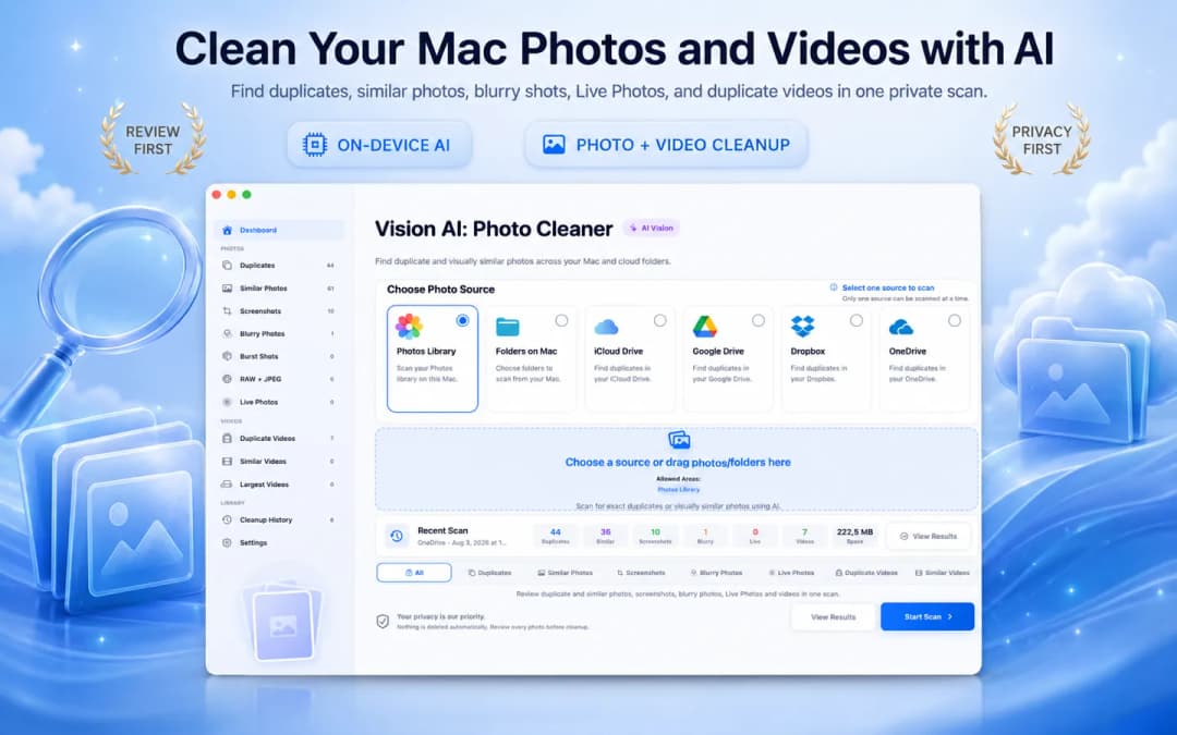 Vision AI Photo Cleaner