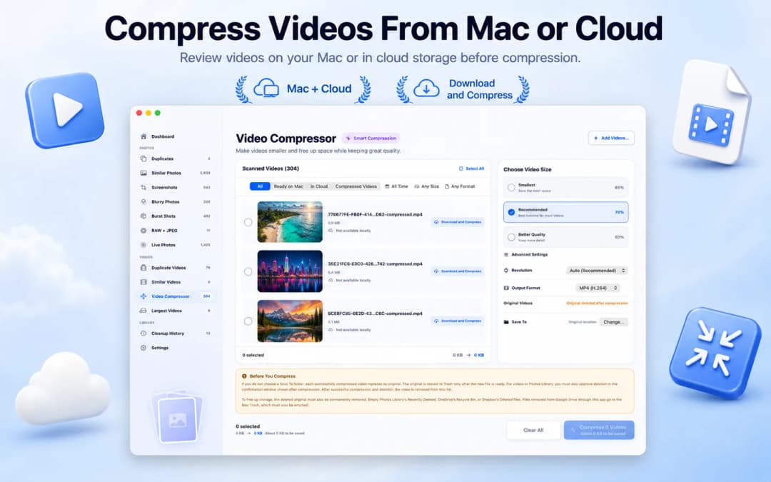 Compresor de vídeo