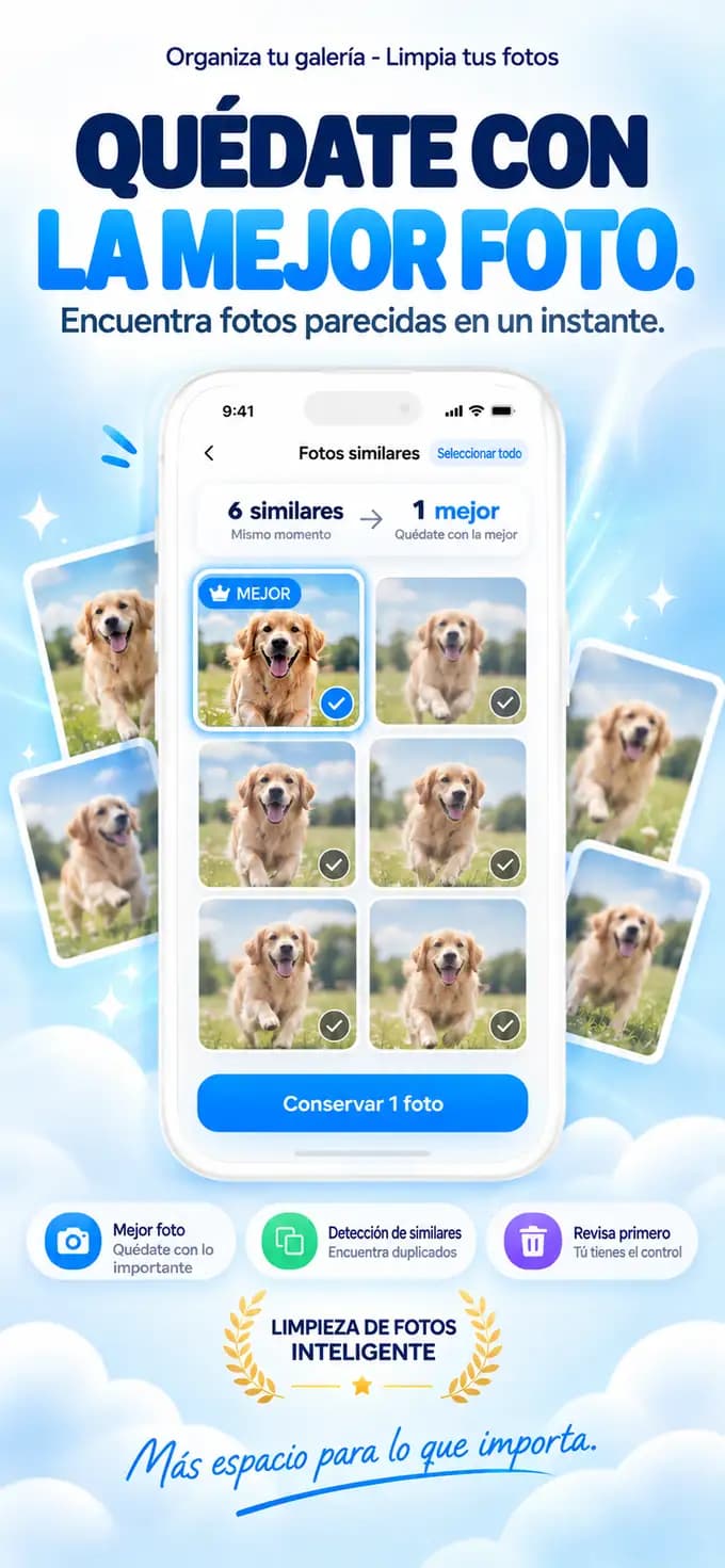Photo Cleaner - Storage Space interface