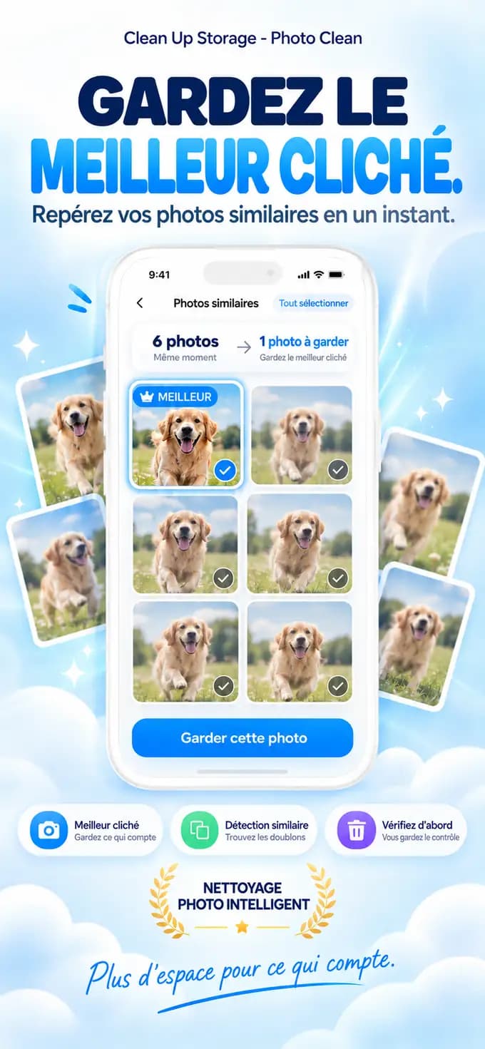 Photo Cleaner - Storage Space interface