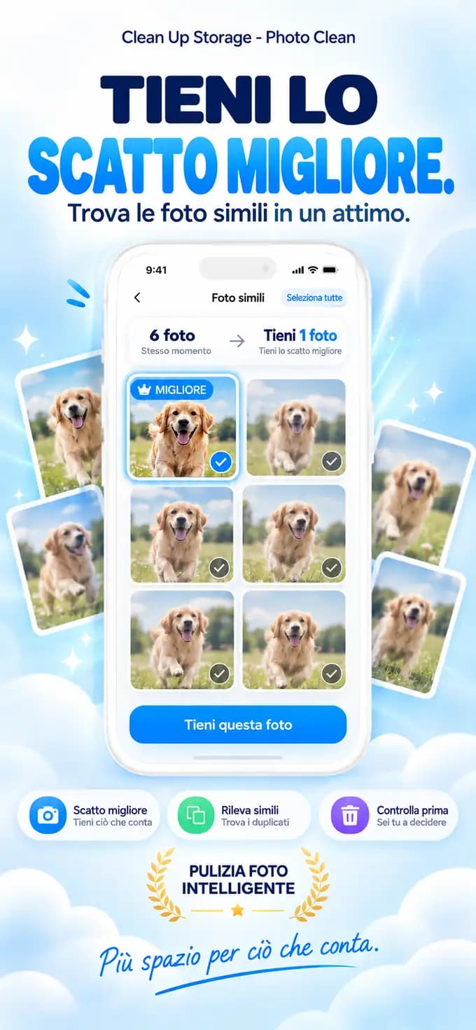 Photo Cleaner - Storage Space interface