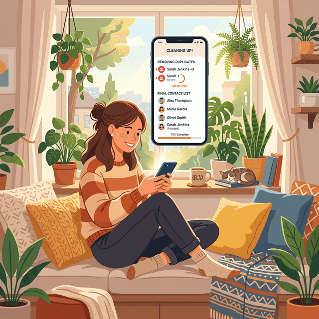 How to clean and merge messy duplicate contacts