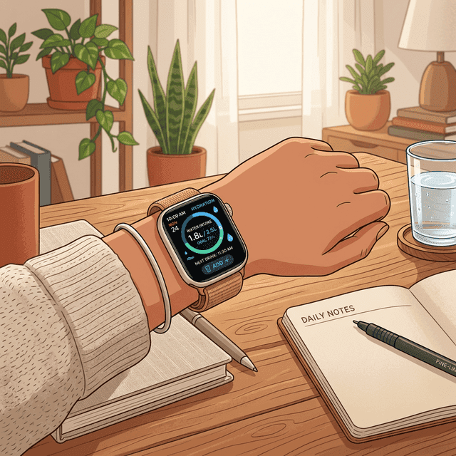 Track hydration directly from wrist with Apple Watch app