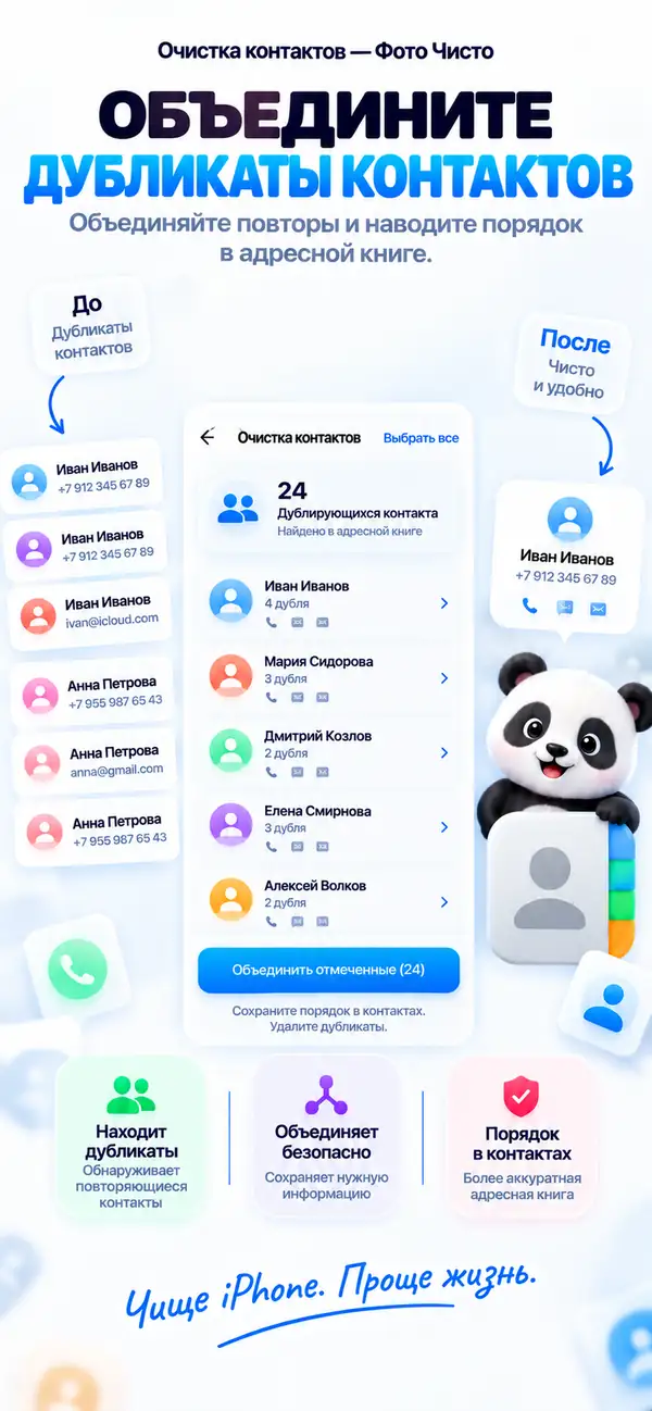 Один человек. Одна карточка.