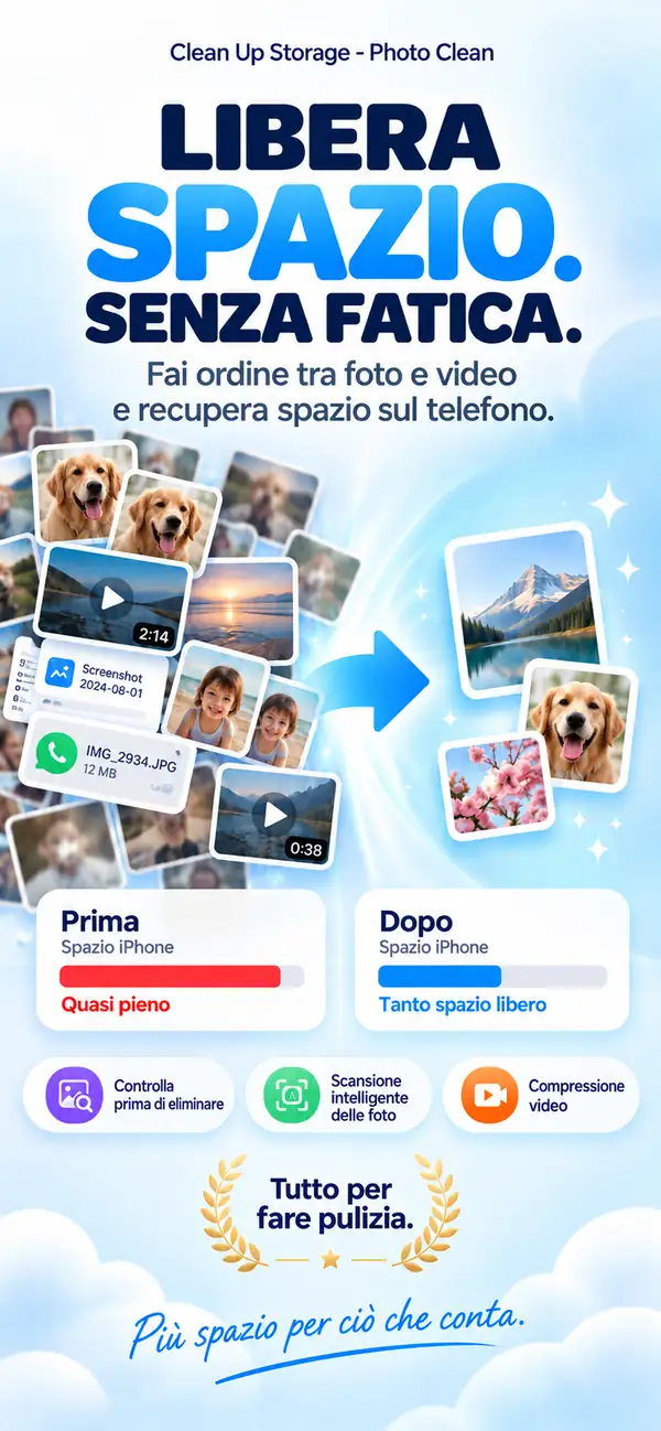 Scarica Photo Cleaner - Storage Space per iPhone