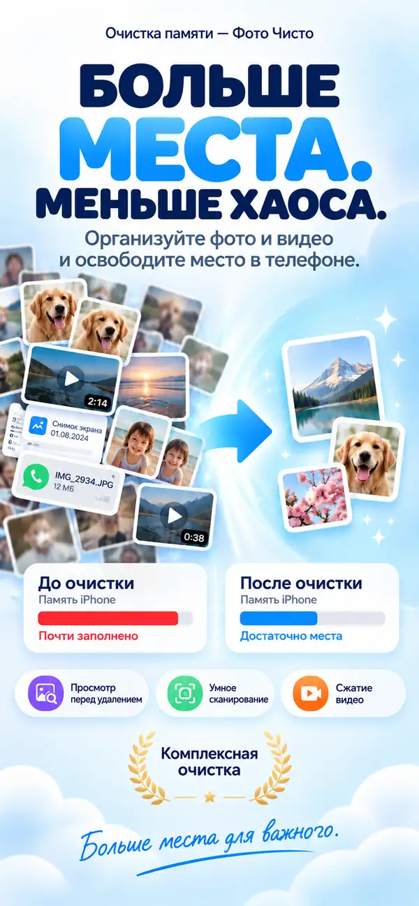 Скачать Photo Cleaner - Storage Space на iPhone