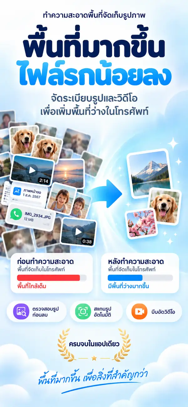ดาวน์โหลด Photo Cleaner - Storage Space สำหรับ iPhone