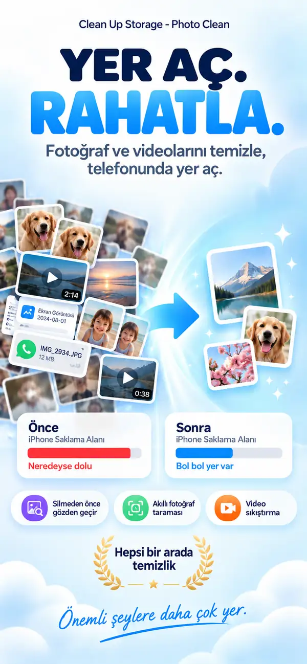 iPhone için Photo Cleaner - Storage Space'i indirin