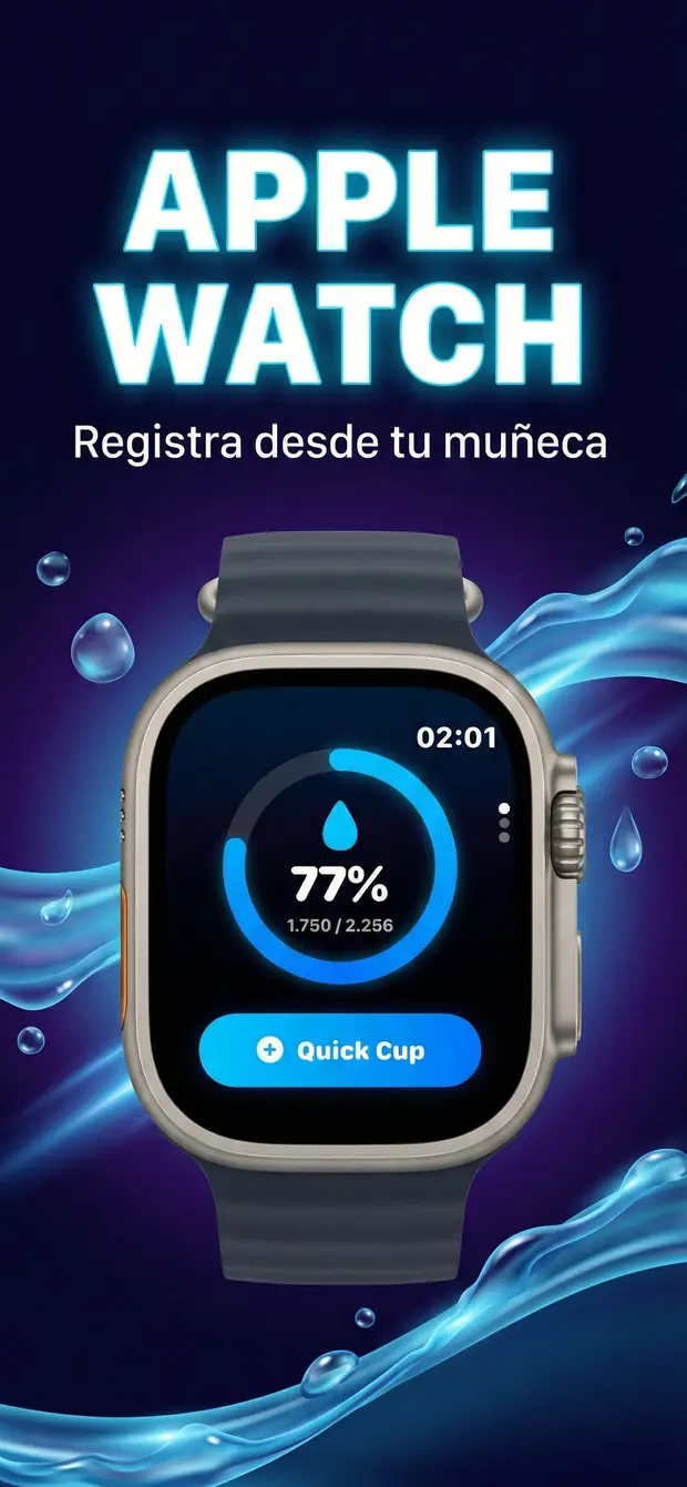 Aplicación Apple Watch incluida