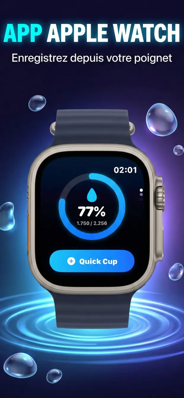 Application Apple Watch incluse